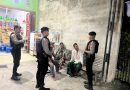 TEAM PATROLI PERINTIS PRESISI SAT SAMAPTA POLRES ABDYA LAKSANAKAN HIMBAUAN KAMTIBMAS KEPADA WARGA PADA MALAM HARI