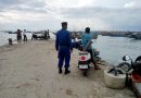 SAT POLAIRUD POLRES ABDYA MEMBERIKAN RASA AMAN DAN NYAMAN KEPADA MASYARAKAT YANG MENJUAL ATAUPUN YANG MEMBELI IKAN DI TPI UJUNG SERANGGA