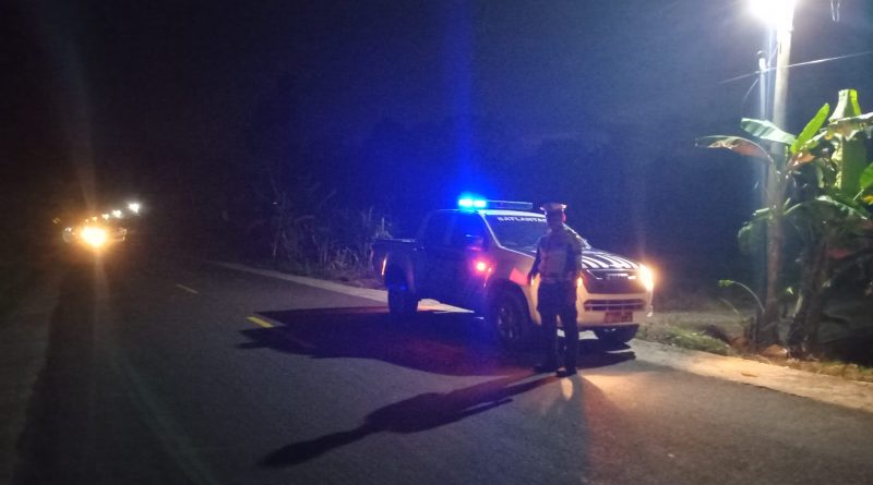 SAT LANTAS POLRES ABDYA GELAR PATROLI BLUE LIGHT PADA MALAM HARI GUNA JAGA KEAMANAN KOTA